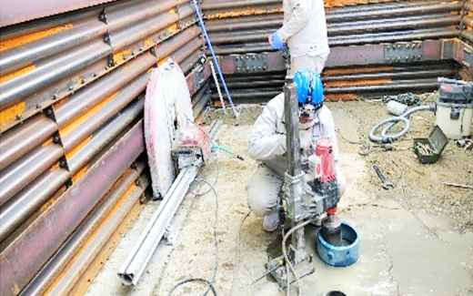 コンクリート切断･解体の画像