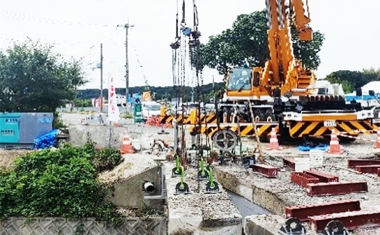 橋切断撤去の画像