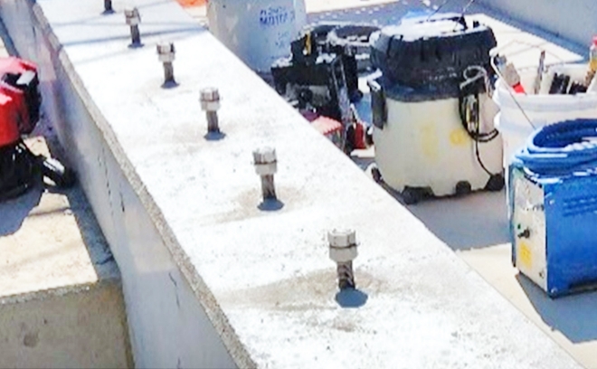 あと施工アンカー工事の画像